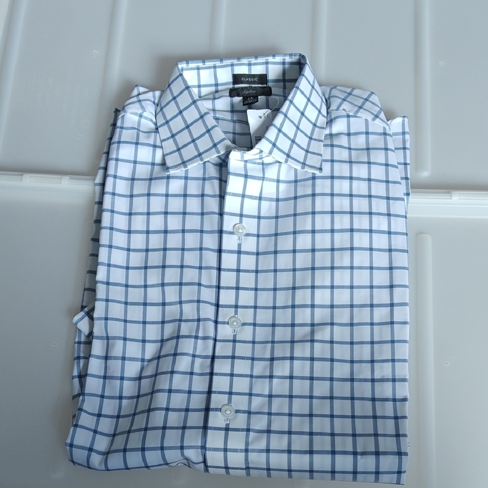 New Rare J Crew Ludlow Button down Dress Shirt Classic 15/33
